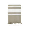 HAMAMTUCH mit Frottee gefüttert Beige 90x170 340g/m² - Karibik Taupe - Beige, Textil (170/90cm) - LE COMPTOIR DE LA PLAGE
