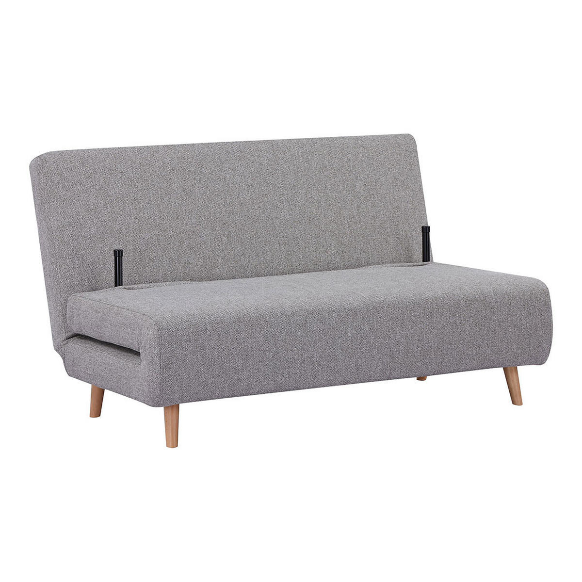 SCHLAFSOFA, Marlow, Grau, Polyester, 140 x 88 x 82 cm - Grau, Textil (140/82/88cm) - ebuy24