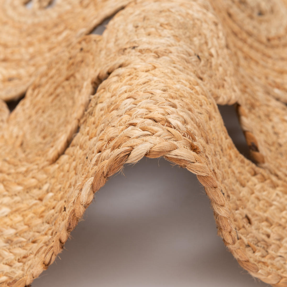 HANDGEFERTIGT JUTE TEPPICH PIA RUND - Beige, Textil (120/120cm) - Pergamon