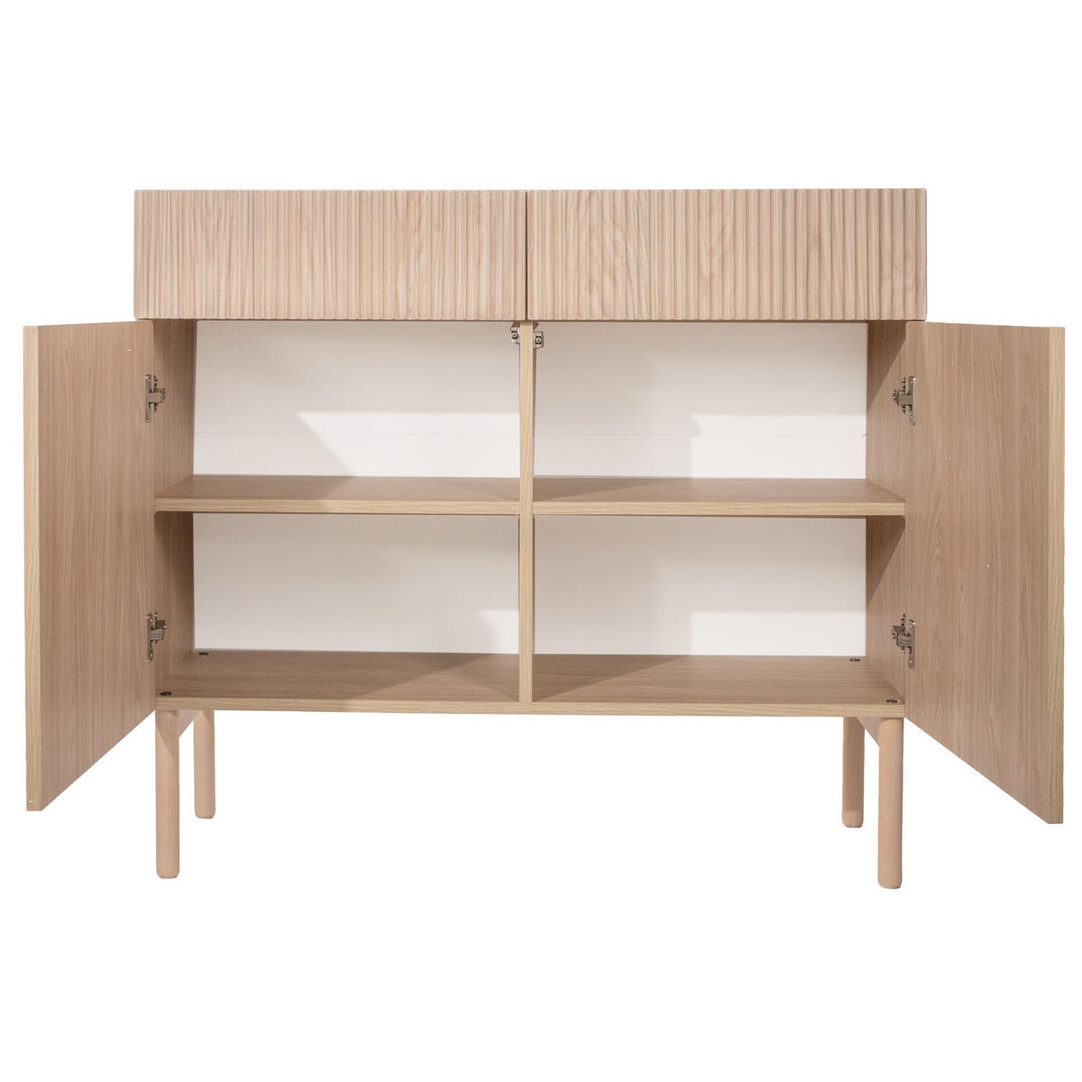 SIDEBOARD Nolie Eichenholzoptik 100 cm - Eichefarben, Holz/Holzwerkstoff (100/90.6/38cm) - Selsey