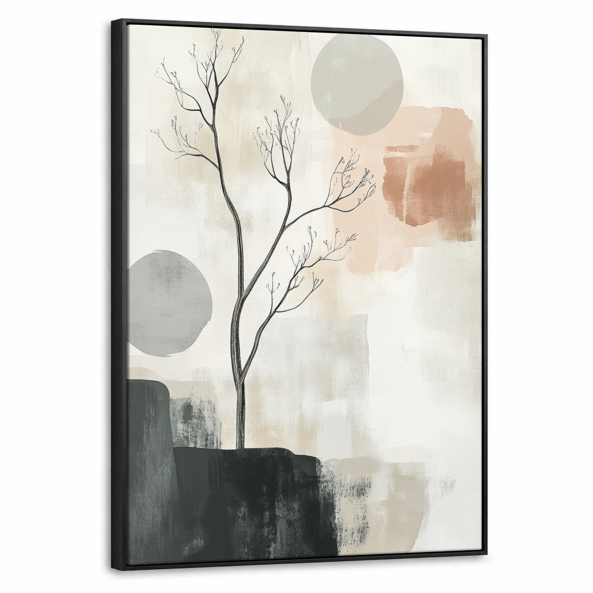 MuchoWow Leinwand Sand 50x70 cm
