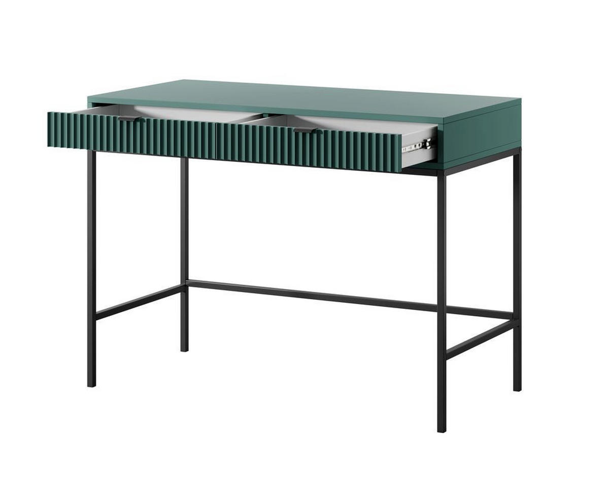 SCHMINKTISCH – T104 – 104 cm – NOVA – Grün - Grün, Holzwerkstoff (50/104/78cm) - hi-markt
