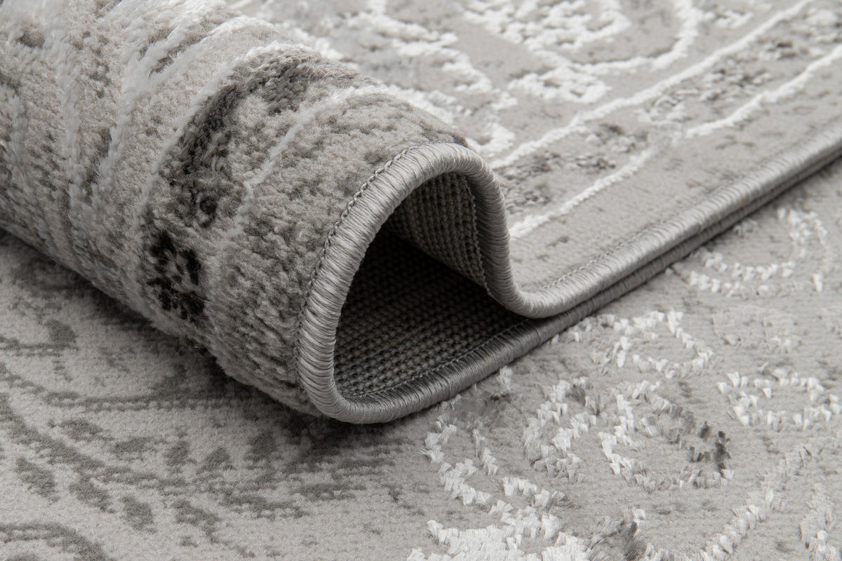 TEPPICH ARES Hellgrau 250/350 cm - Hellgrau, Kunststoff (250/350cm) - Tapiso