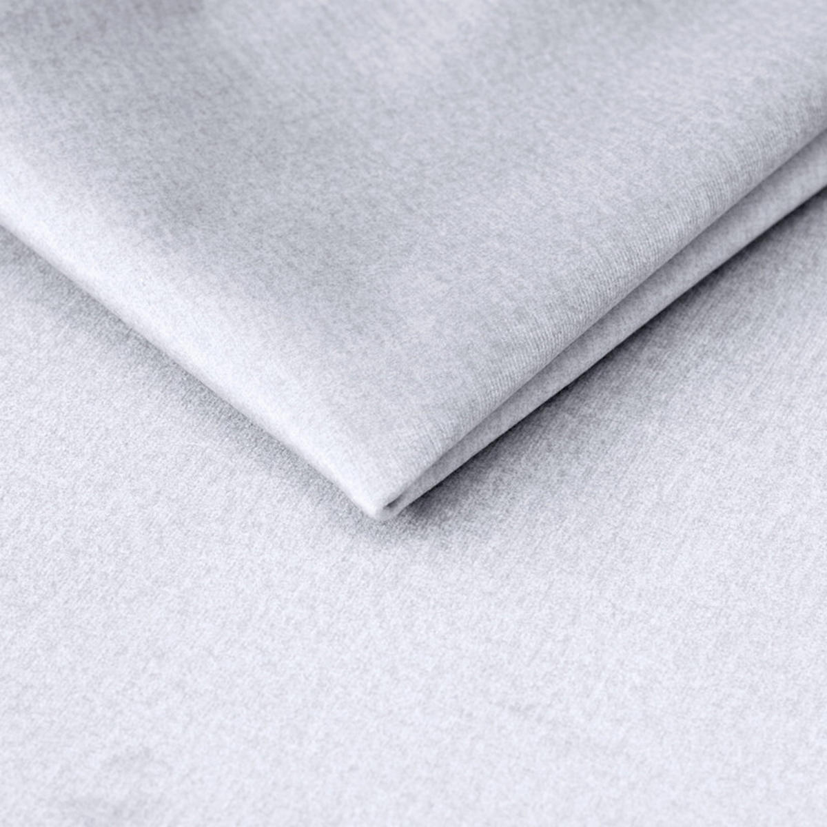 ECKSOFA ANTON mit Schlaffunktion und Bettkasten Hellgrau - Hellgrau, Holzwerkstoff/Kunststoff (274/203cm) - Idohome
