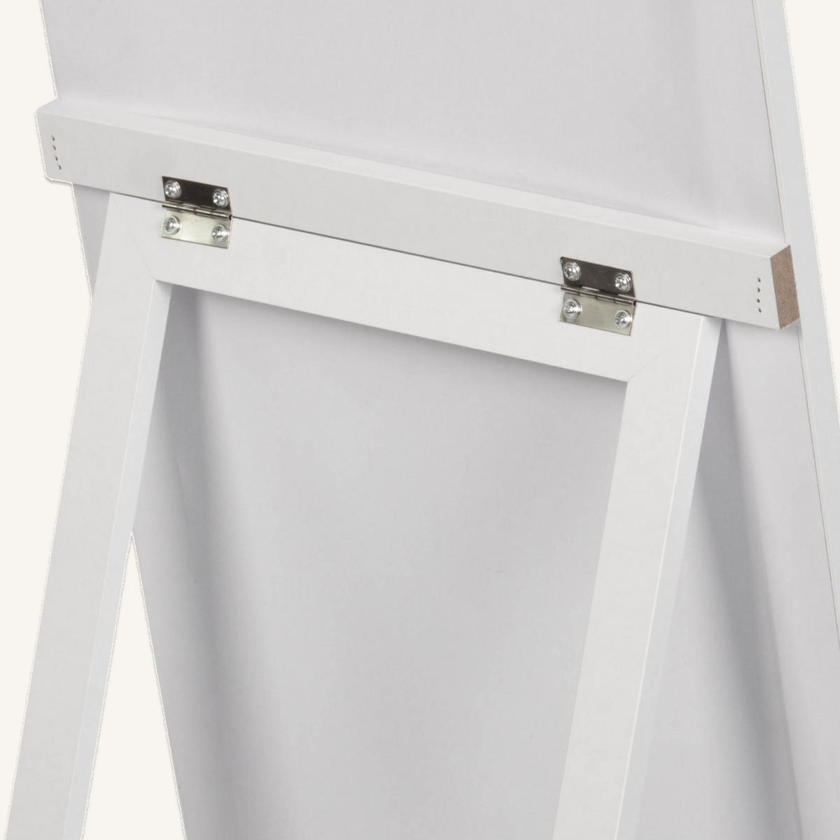 STANDSPIEGEL Havlys 37/127 cm - Weiß, Holzwerkstoff (37/127/1.5cm) - EDAXO