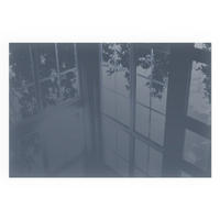 GLASPLATTE für Kamin 60x40 cm - Dunkelblau, Glas (60/40/0.4cm) - TULUP