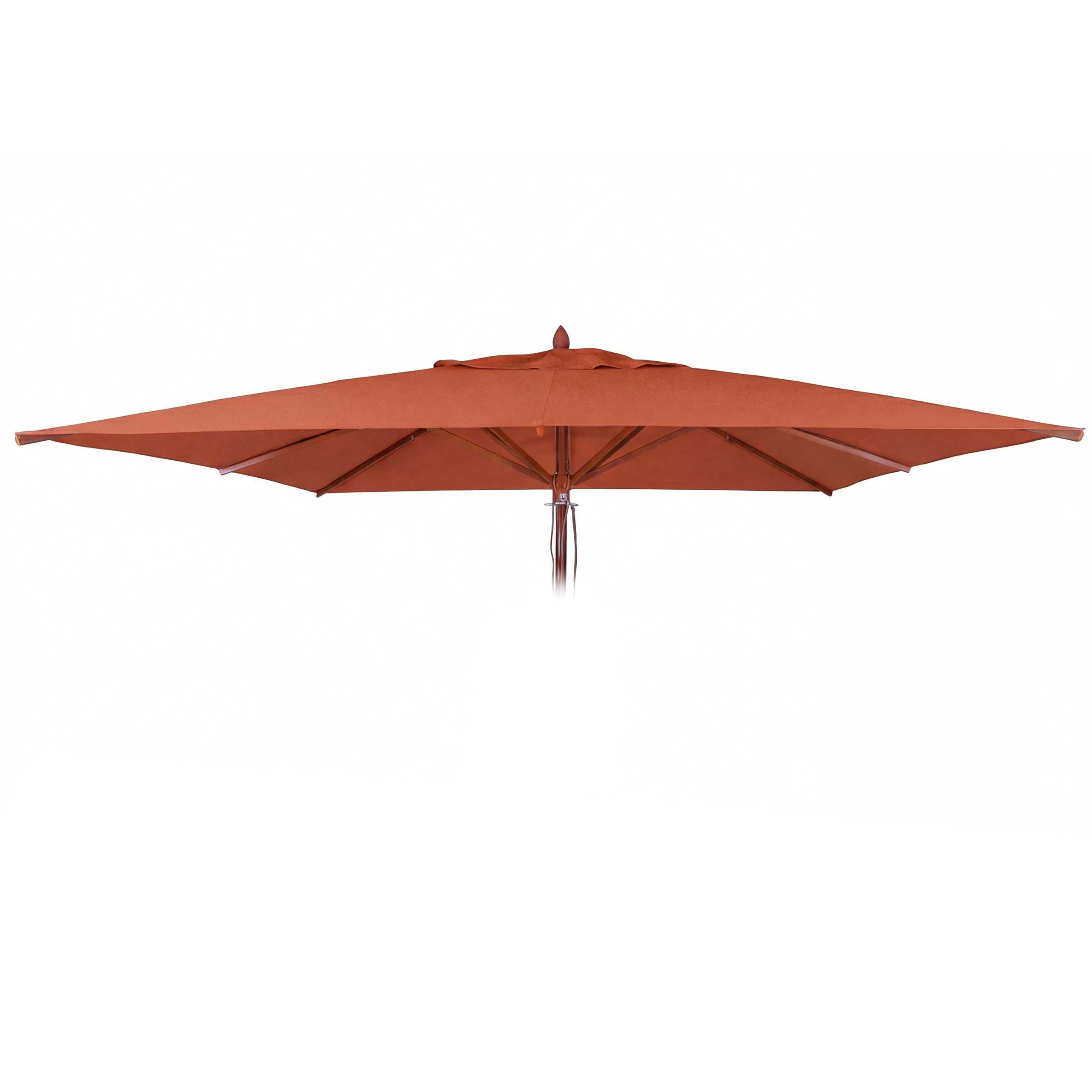 SCHIRMBEZUG C57B Orange - Orange, Textil (400/400cm) - MCW