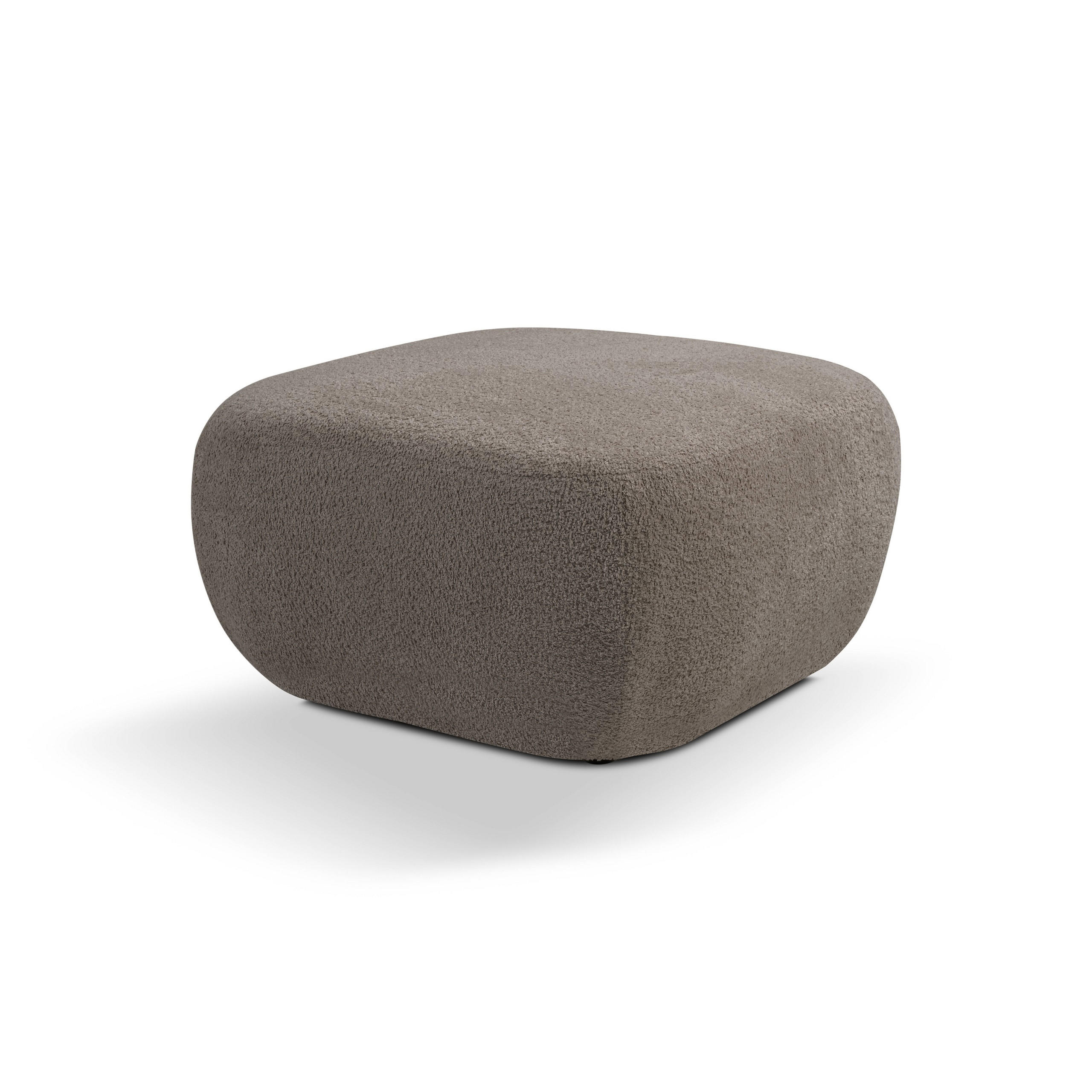 Masseno Polsterhocker Beige 75x39x75 cm