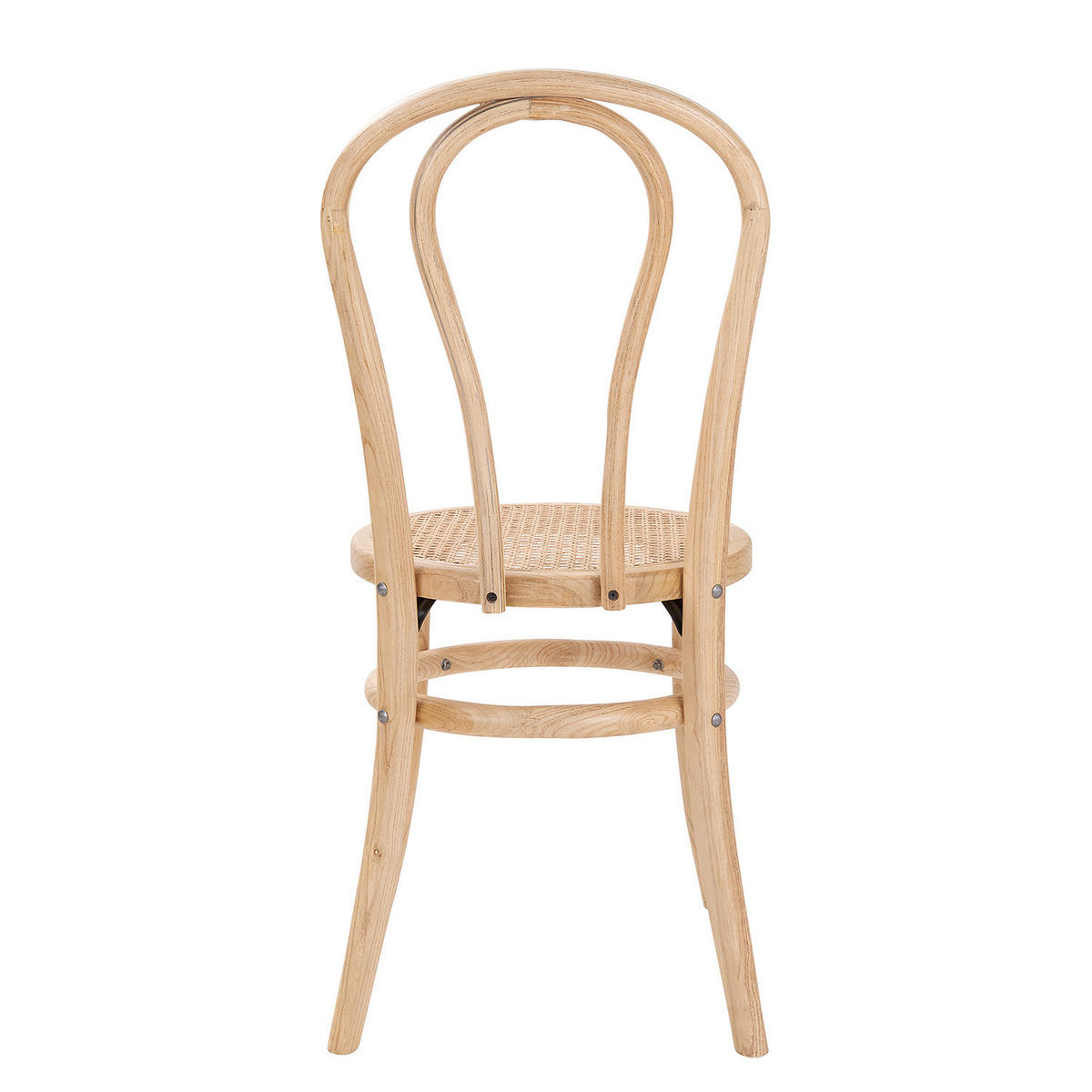 STUHL (2er Set) Wiener Melange - Braun, Naturmaterialien (40/90/40cm) - Butlers