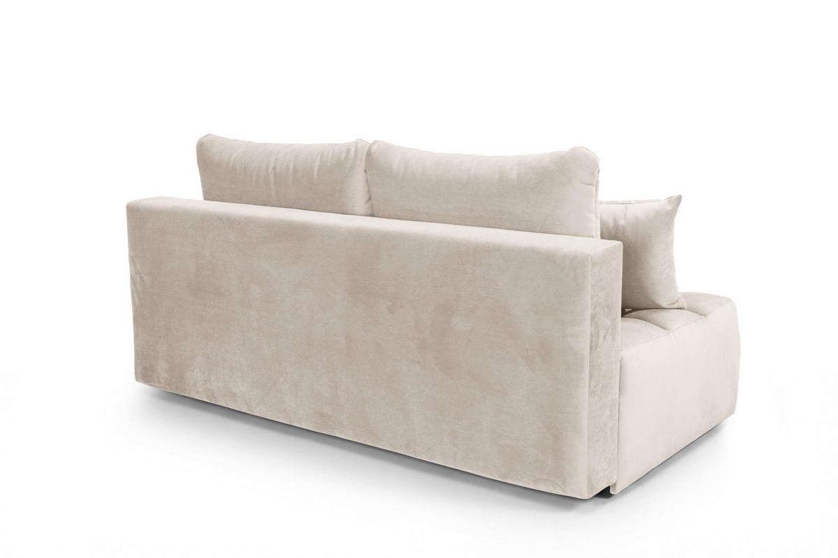 SOFA 200 cm in Beige - Beige, Textil (200/92/115cm) - Home Collective