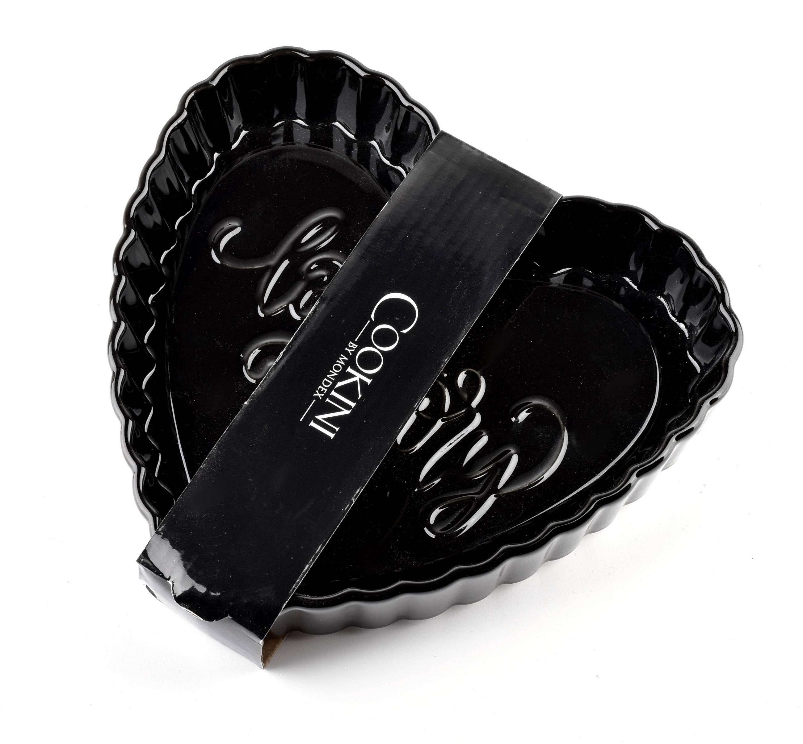 KUCHENFORMEN Modern Life Schwarz 20/19/4 cm Keramik - Schwarz, Keramik (19/4/20cm) - Mondex