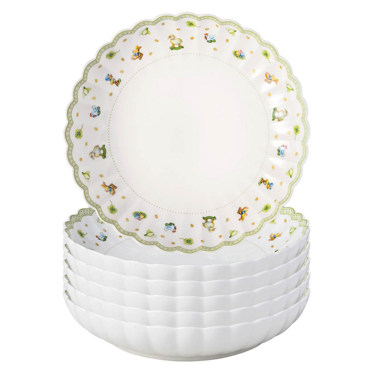 PASTASCHALEN Easter Delight grün ø 23,6 cm 6er Set - Grün, Keramik (23.6cm) - Villeroy & Boch