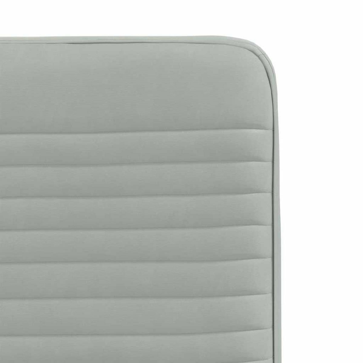 ESSZIMMERSTÜHLE 2 Stk. Hellgrau Samt 45*54*83cm - Grau, Metall (45/83/54cm) - ZMH