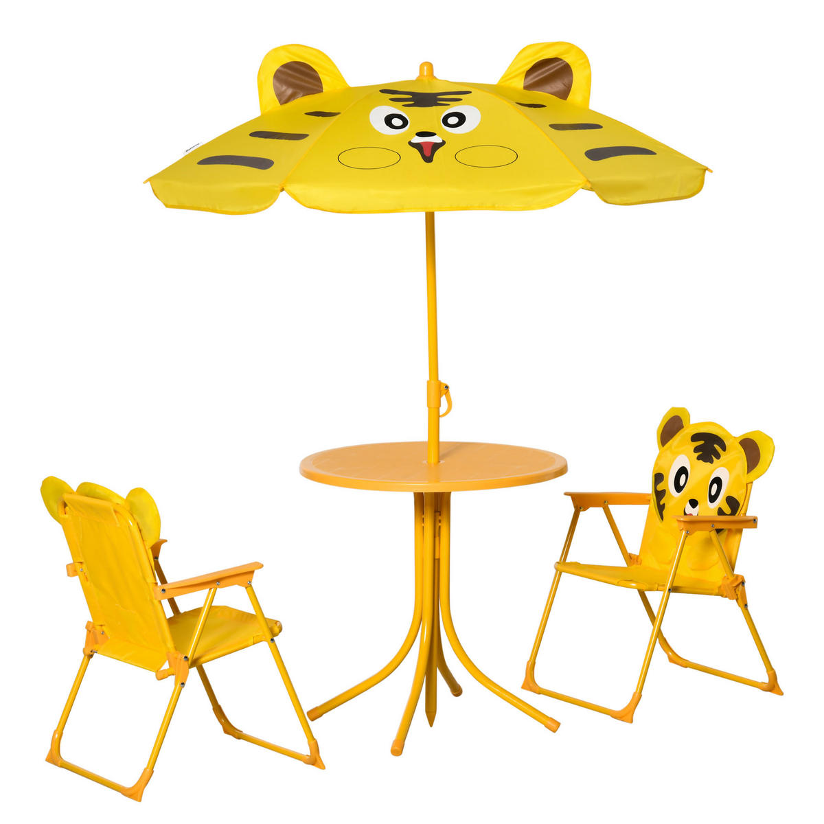 KINDERSITZGRUPPE DE-17503 Gelb - Gelb, Metall (49.5/50/49.5cm) - ComfortXL