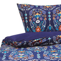 BETTWÄSCHE SET Madrona 135x200 cm - Blau, Textil (135/200cm) - Beliani