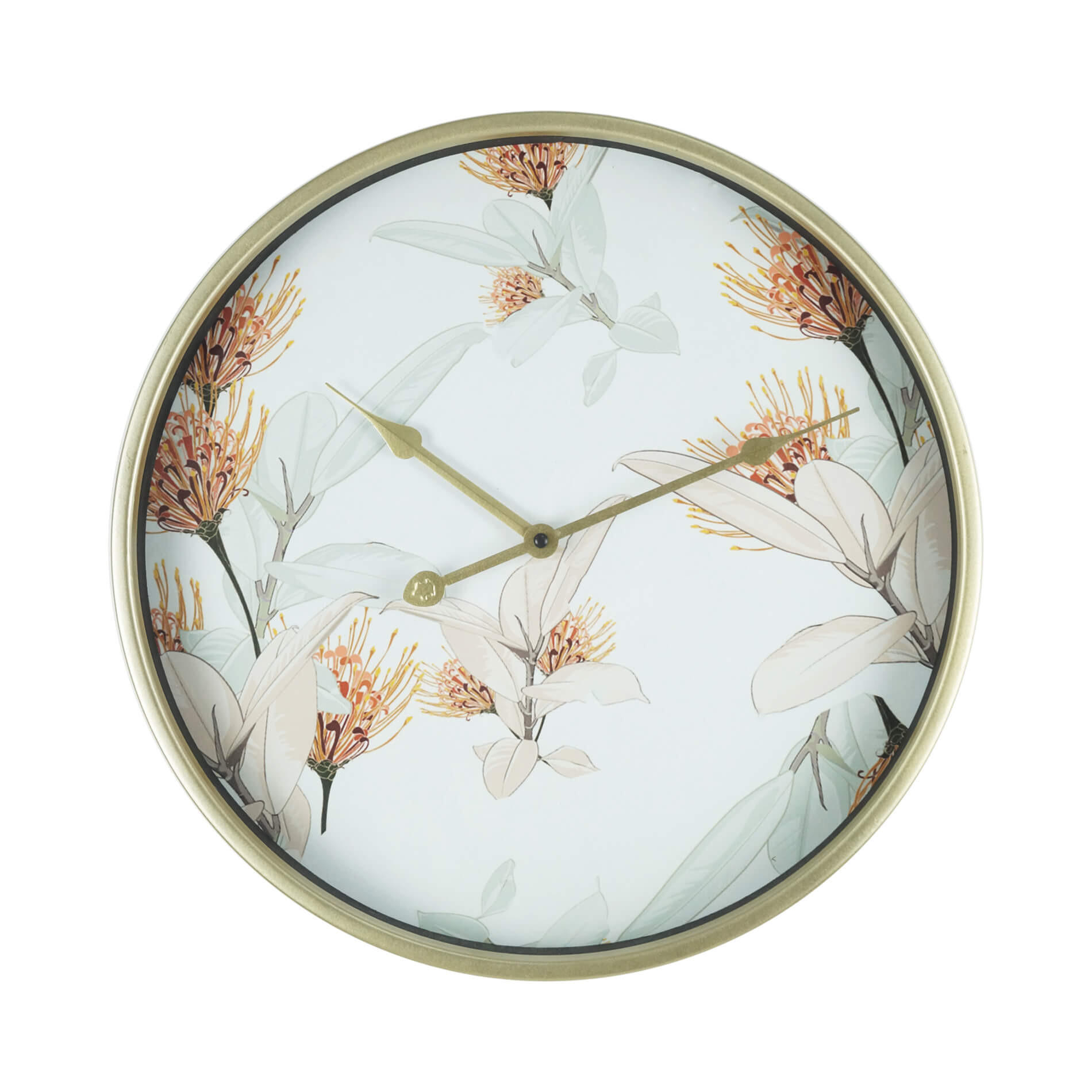 WANDUHR Weiß 40/40/40 cm - Weiß, Holzwerkstoff (40/40/40cm) - Mobili Rebecca