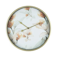 WANDUHR Weiß 40/40/40 cm - Weiß, Holzwerkstoff (40/40/40cm) - Mobili Rebecca