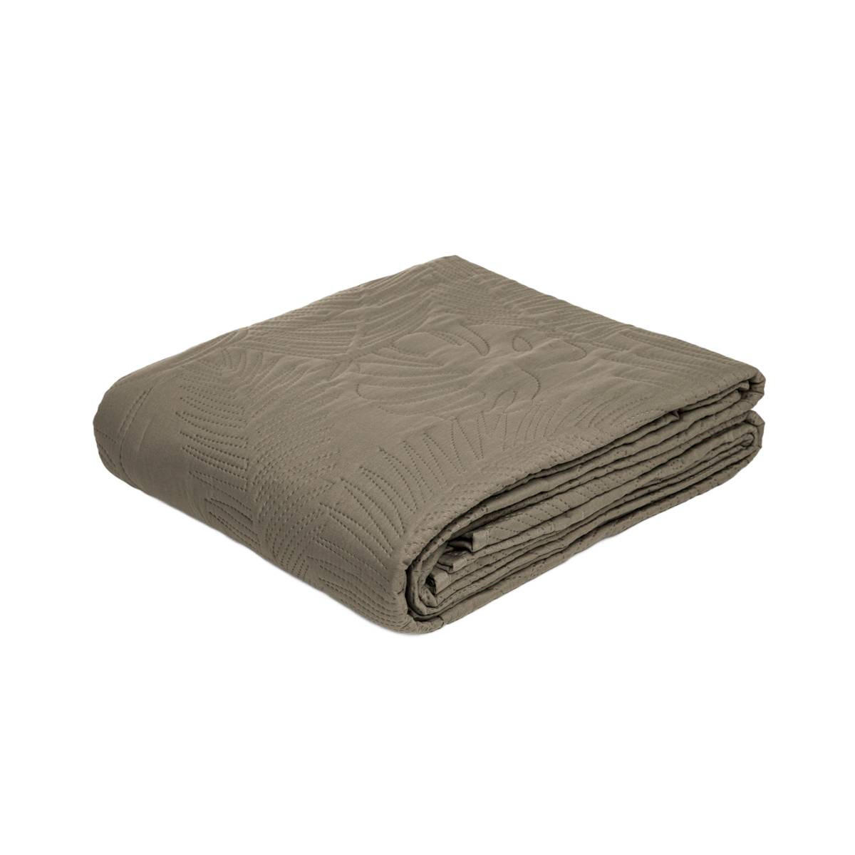TAGESDECKE Sienna grün 200/220 cm - Grün, Textil (200/220cm) - Homla