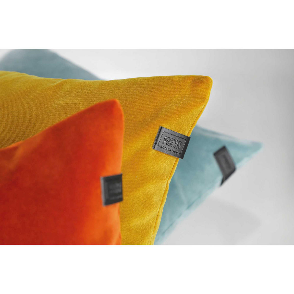KISSENHÜLLE SOUL - Goldfarben, Textil (45/45cm) - Schöner Wohnen