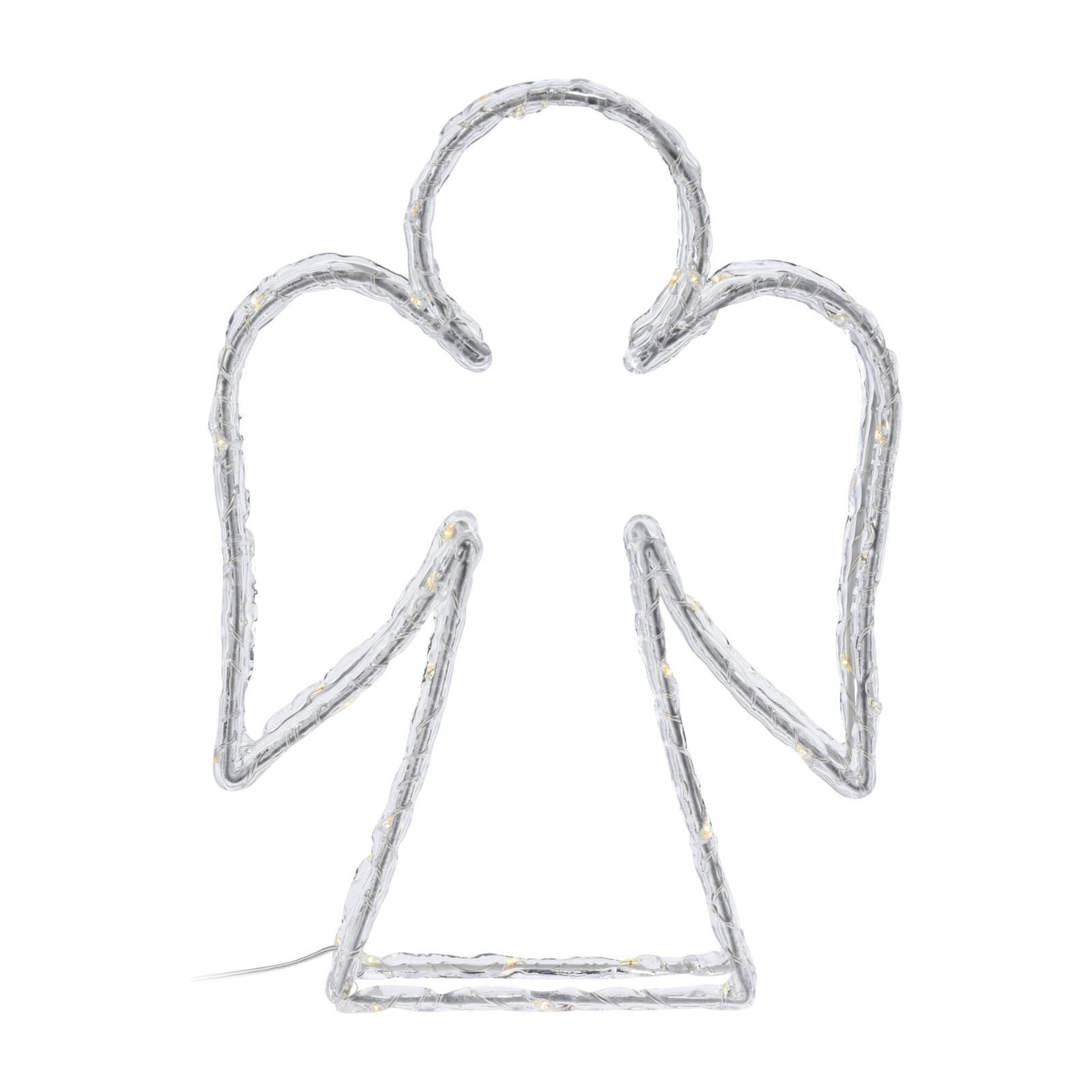 LICHTDEKORATION Metall LED-Figur - Weiß, Kunststoff (4/31.5/23cm) - Home Styling Collection