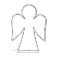 LICHTDEKORATION Metall LED-Figur - Weiß, Kunststoff (4/31.5/23cm) - Home Styling Collection