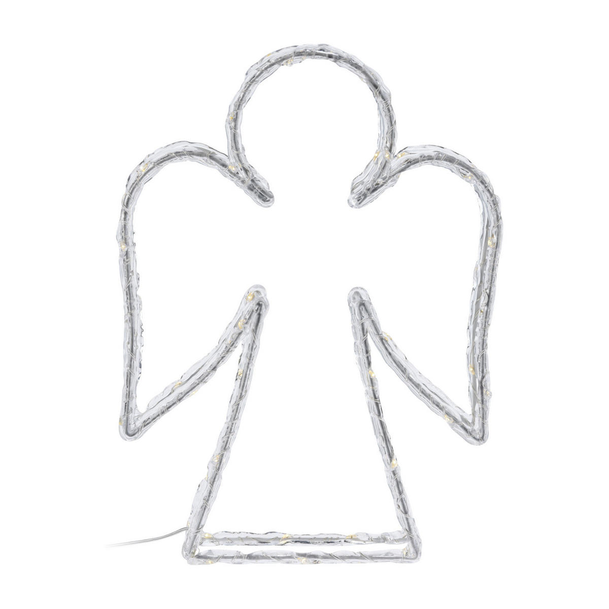 LICHTDEKORATION Metall LED-Figur - Weiß, Kunststoff (4/31.5/23cm) - Home Styling Collection