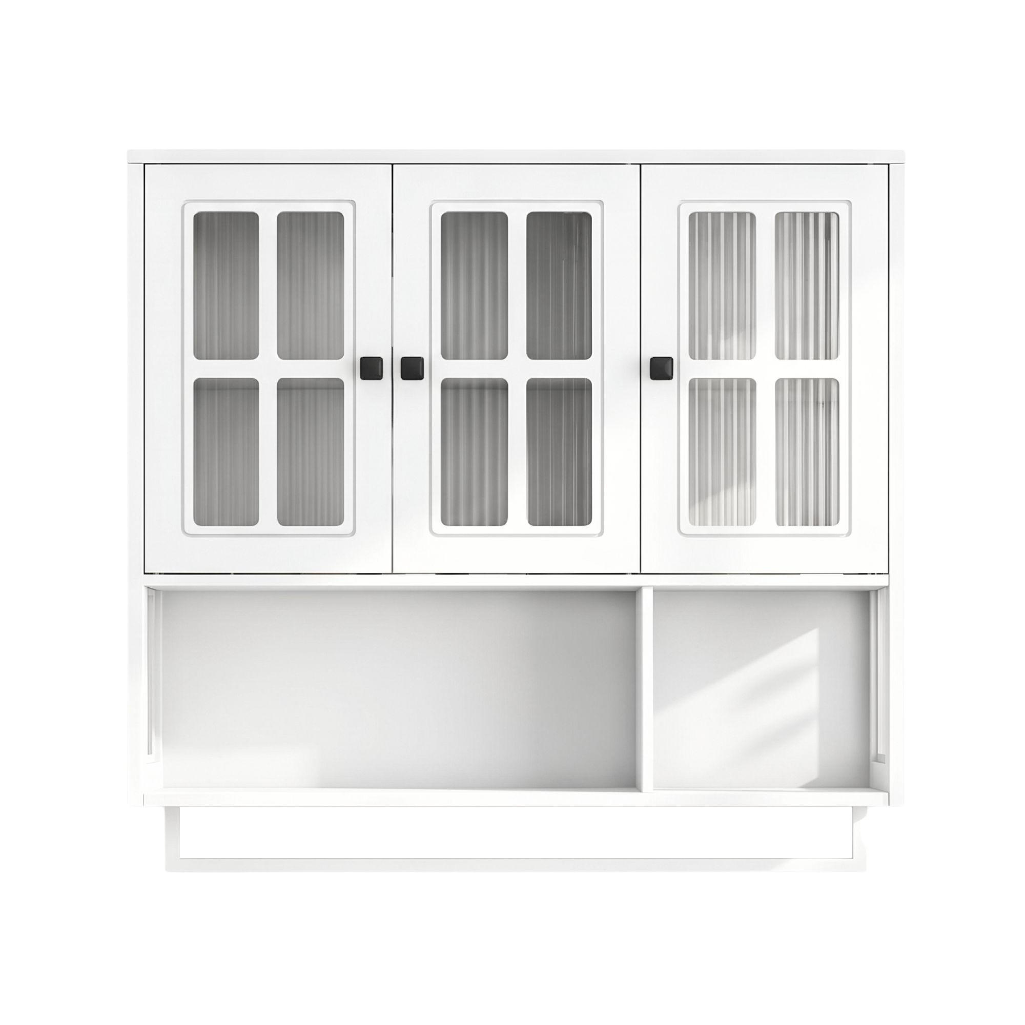 Urban Meuble Medizinschrank Weiß 88x82.5x26 cm
