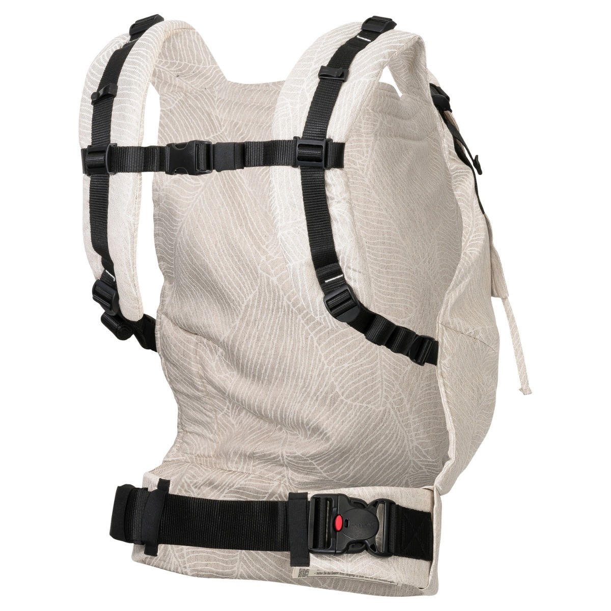 BABYTRAGE Buckle Toddler - Sandfarben/Creme, Textil (26.5/7.2/38.5cm) - Hoppediz