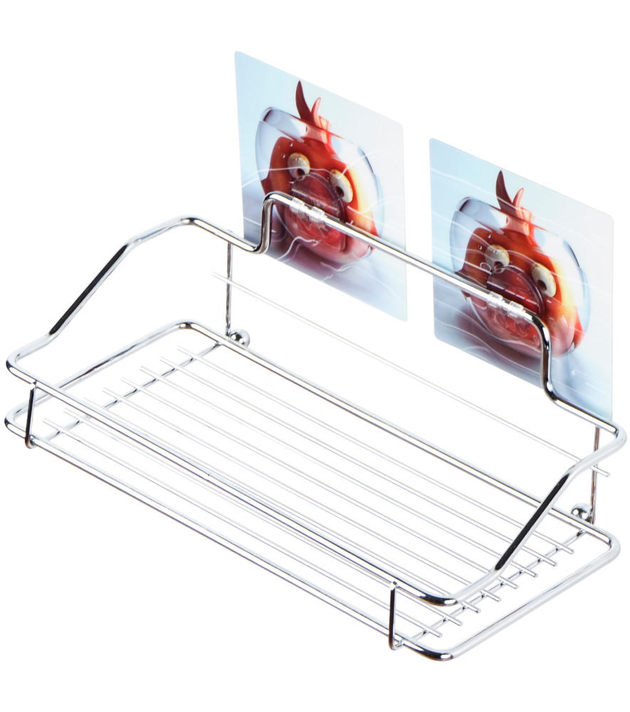 DUSCHABLAGE 25 x 11,5 x 9 Goldfisch - Orange, Metall (25/11.5/9cm) - Sanilo