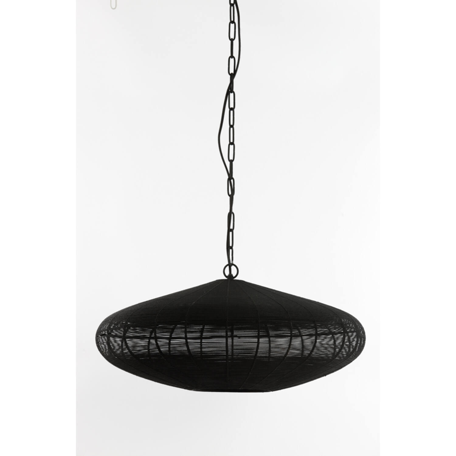 Light & Living Hängelampe Schwarz 60x23x60 cm