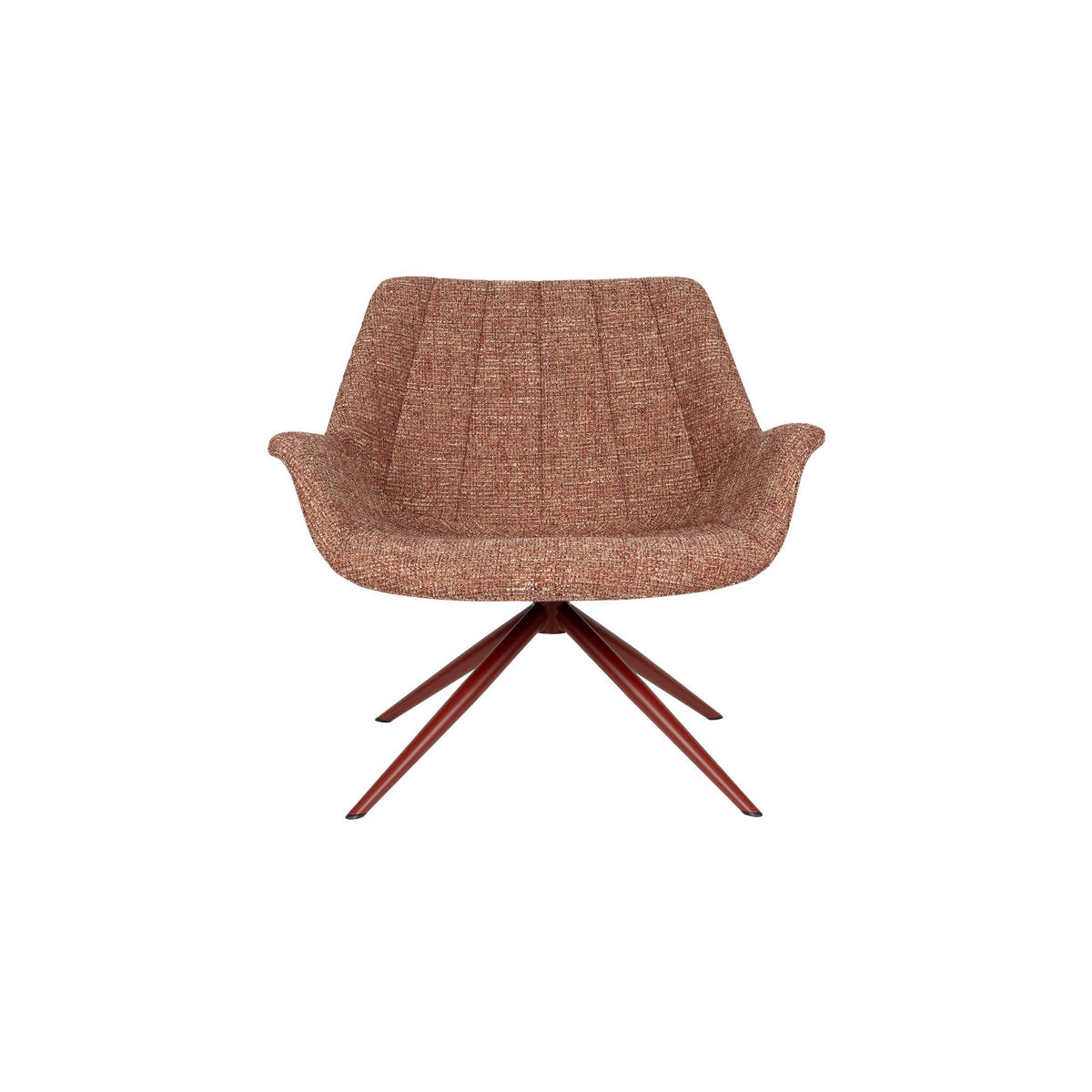 SESSEL Doulton Rot - Rot, Kunststoff (84.5/78.5/80.5cm) - Zuiver