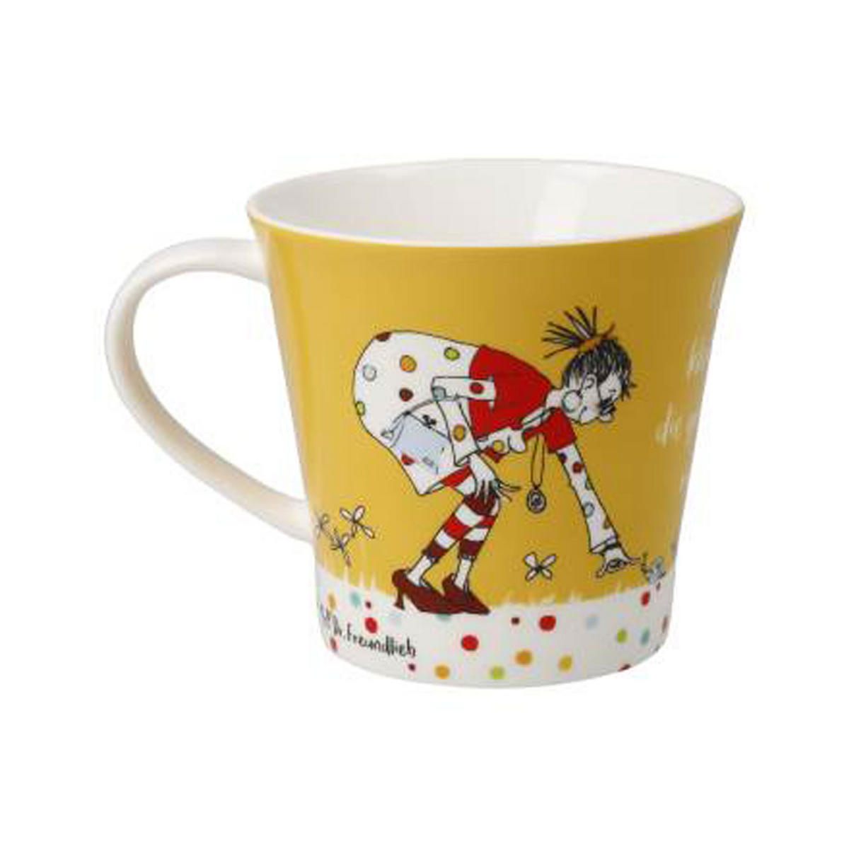 TEETASSE Freundlieb -Kleine Dinge, Fine Bone China - Multicolor, Keramik (0.35L) - Goebel