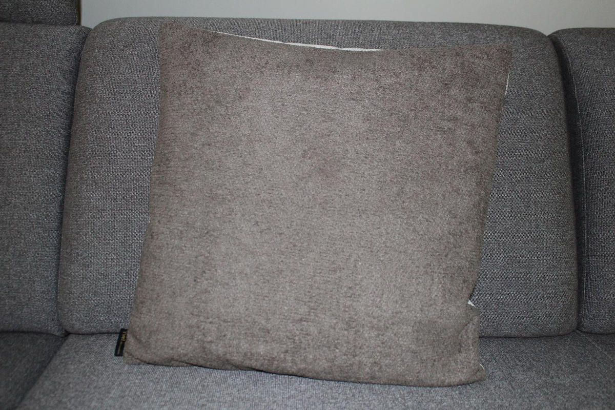 KISSENHÜLLE BAYRON - Braun, Textil (50/50cm) - Yve! decoration