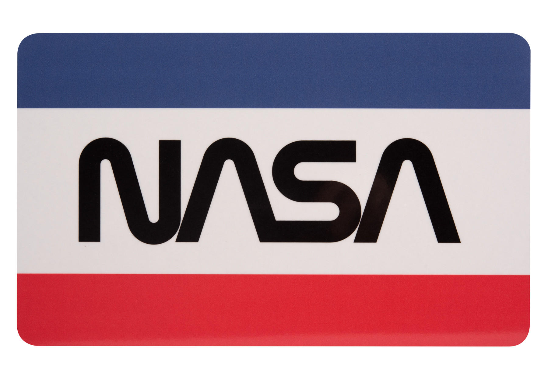 BRETTCHEN NASA Blau/Weiß/Rot 14,5 x 23,5 cm - Multicolor, Kunststoff (14.5/23.5cm) - United Labels