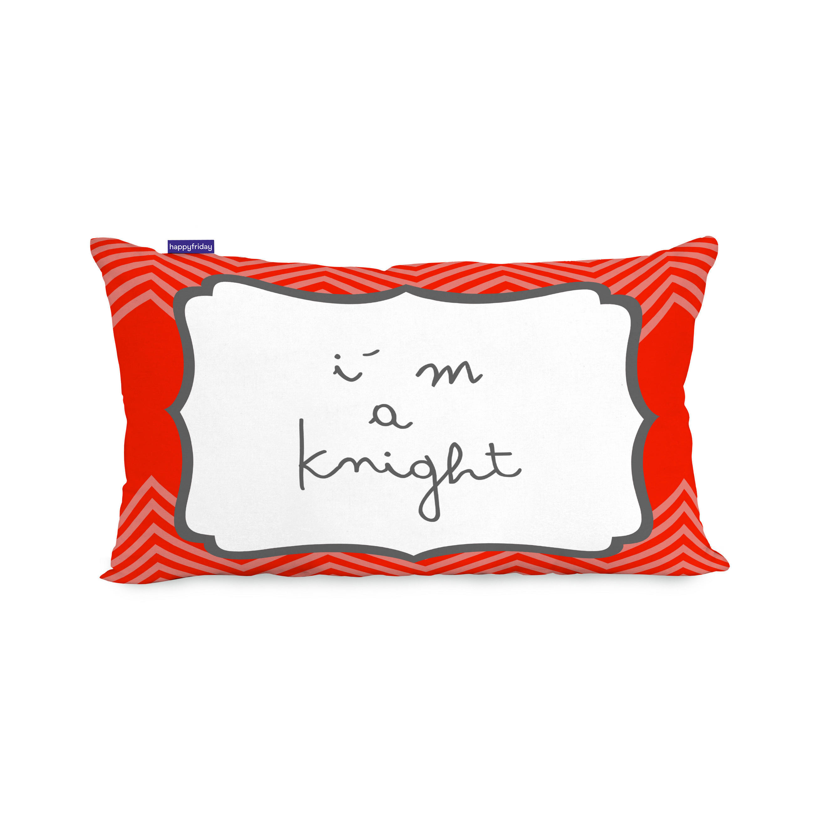 KISSENBEZUG knight 50x30 cm mehrfarbig - Multicolor, Textil (50/30cm) - Happy Friday