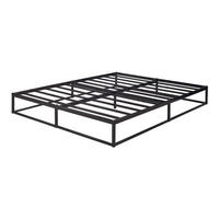 METALLBETT Trerunta - Schwarz, Metall (180/200cm) - [en.casa]