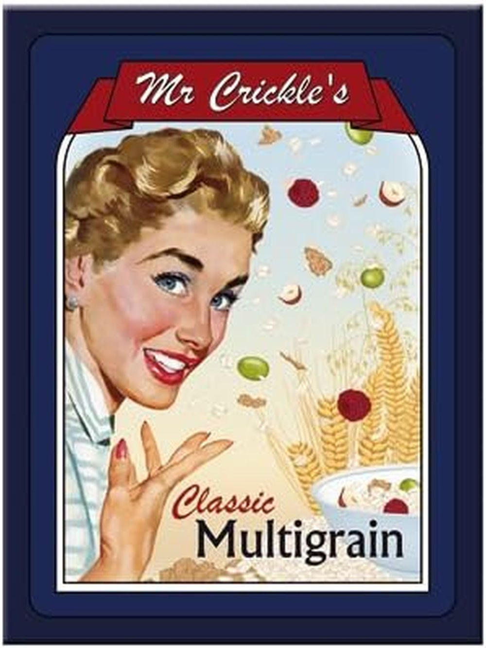 MAGNET 6/8 cm Multigrain - Multicolor, Metall (6/8/0.1cm) - Nostalgic-Art