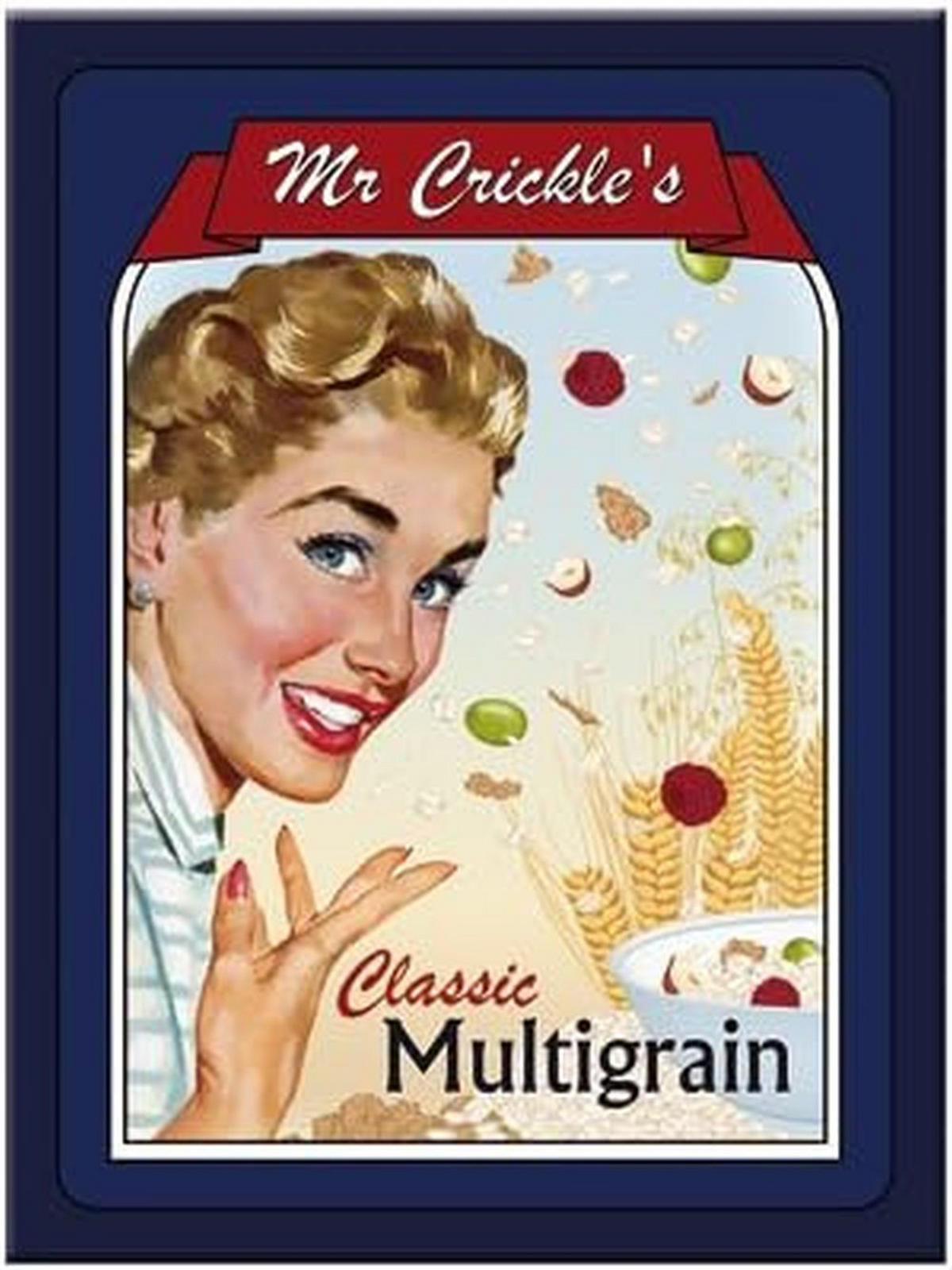 MAGNET 6/8 cm Multigrain - Multicolor, Metall (6/8/0.1cm) - Nostalgic-Art