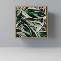 SIDEBOARD EERIE STROMANTHE, Eichefarben, 57,5x42x57,5 cm, Ohne Füße - Eichefarben/Multicolor, Holzwerkstoff (57.5/57.5/42cm) - SpaceRebels
