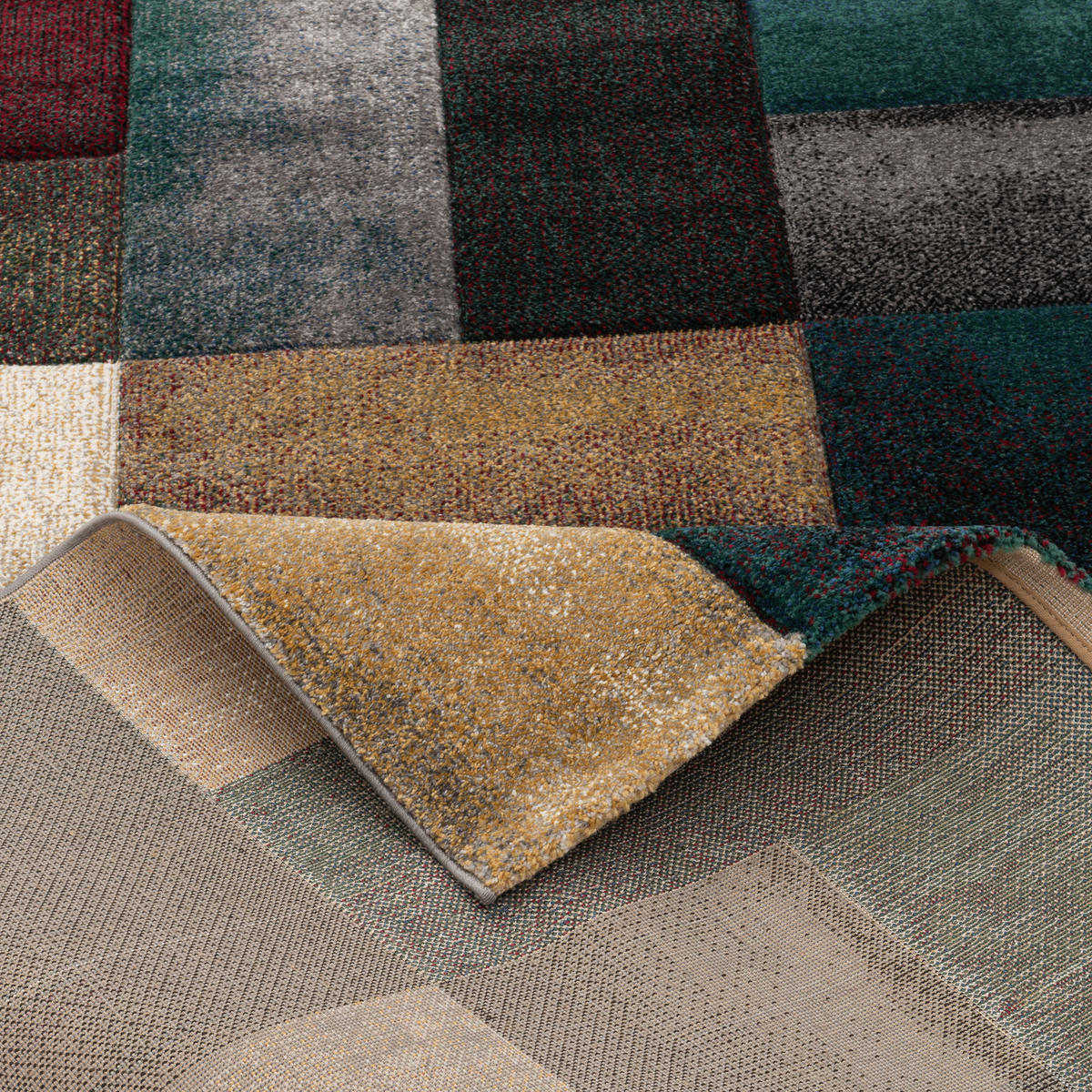DESIGNER TEPPICH MAUI MODERN TREND - Grün, Textil (80/150cm) - Pergamon