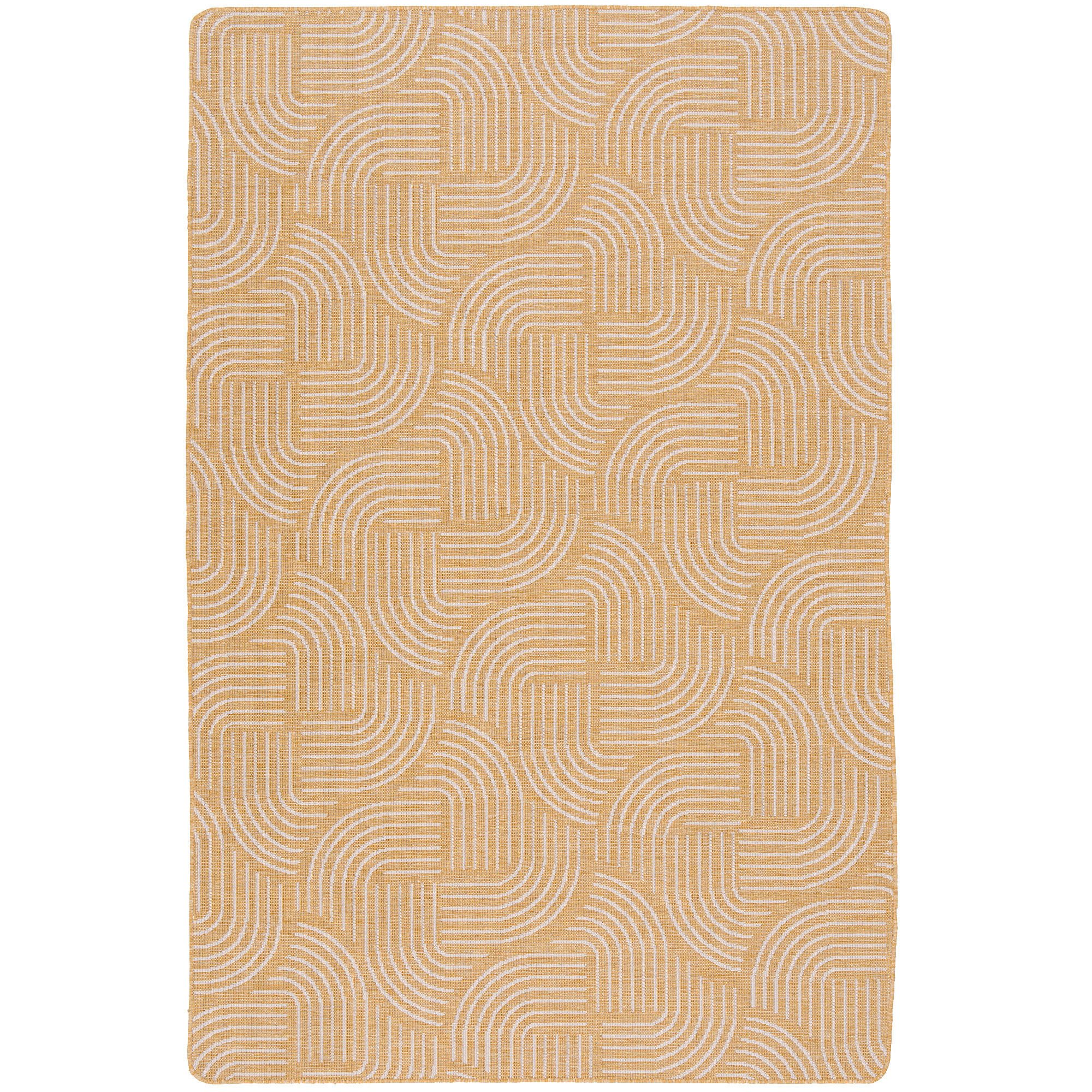IN- UND OUTDOOR TEPPICH BEIDSEITIG NEWPORT MODERN - Gelb, Textil (200/200cm) - Snapstyle