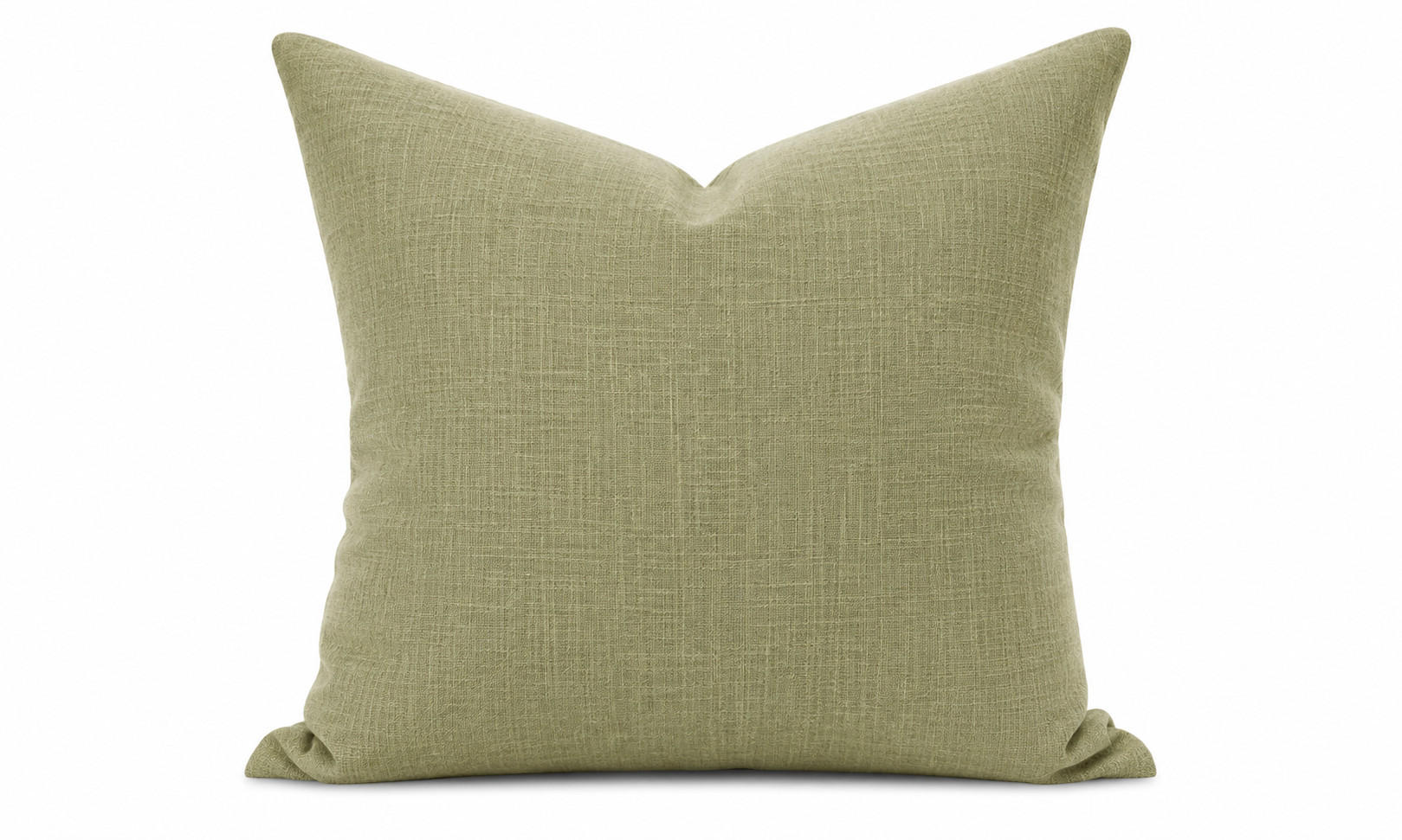 KISSENBEZUG Leinenoptik 40/40 cm Hellgrün - Hellgrün, Textil (40/40cm) - TiborTex