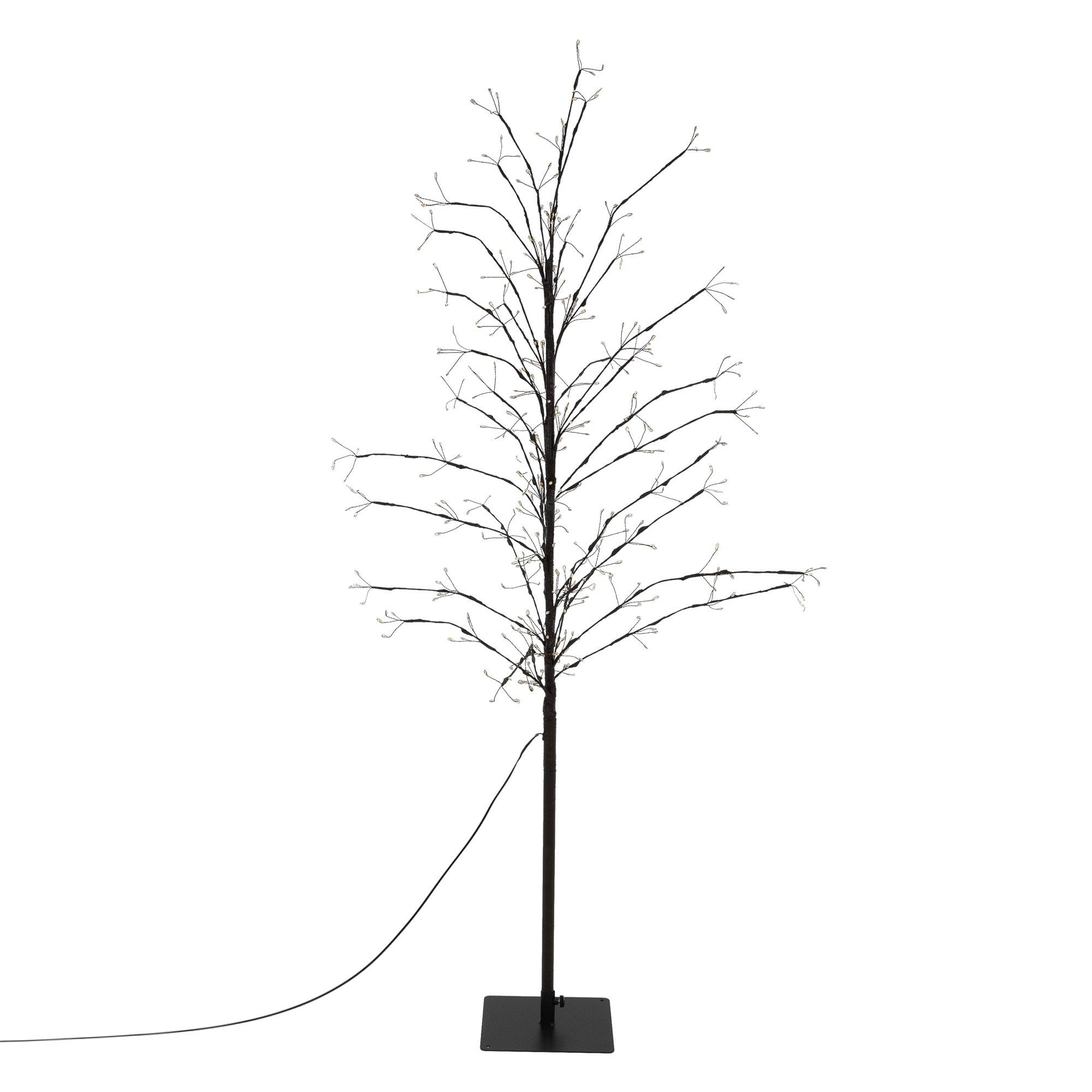 WEIHNACHT Baum 360 LED - Schwarz, Kunststoff (60/150/60cm) - ECD-Germany