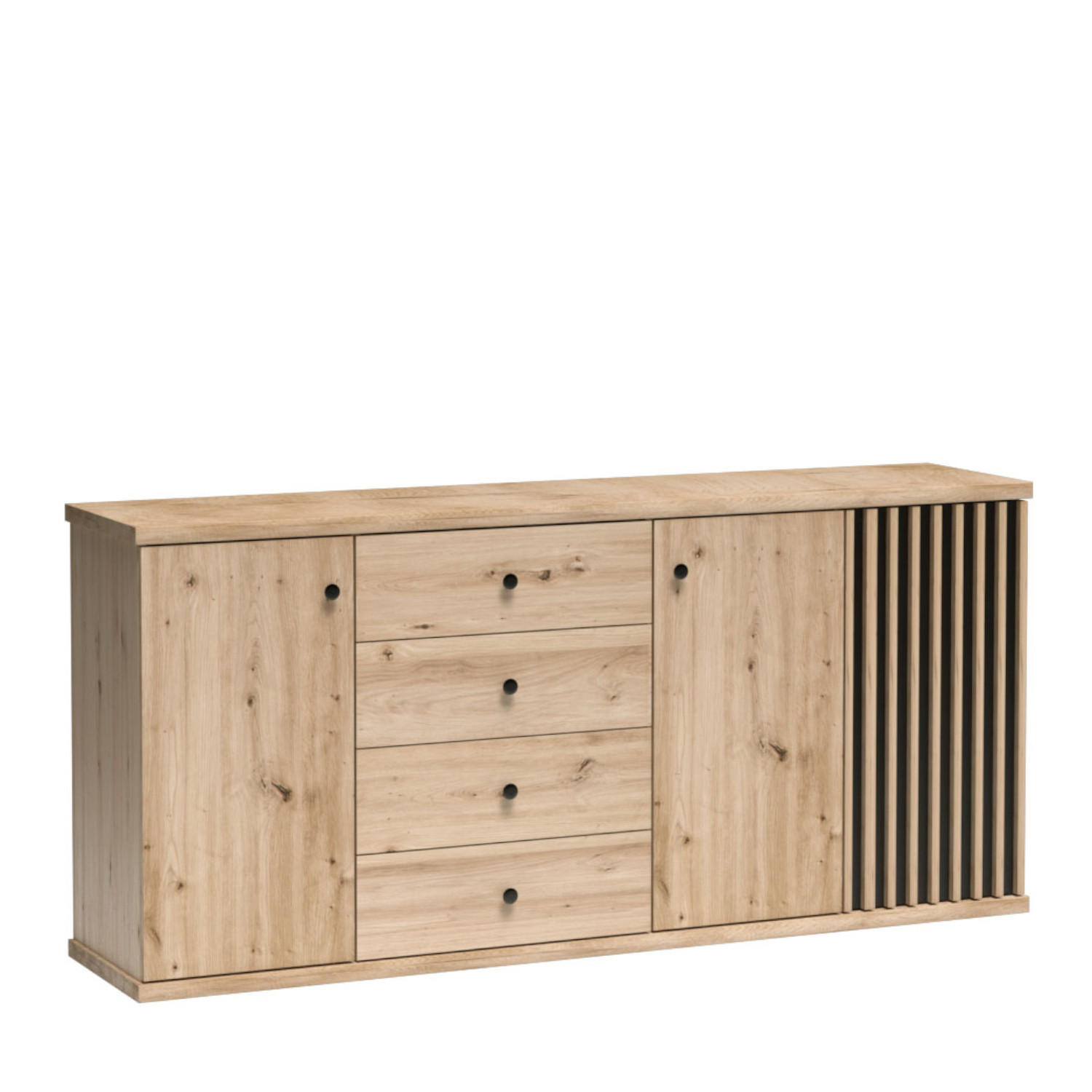 Komodee Sideboard Eiche Artisan 183x86x41 cm