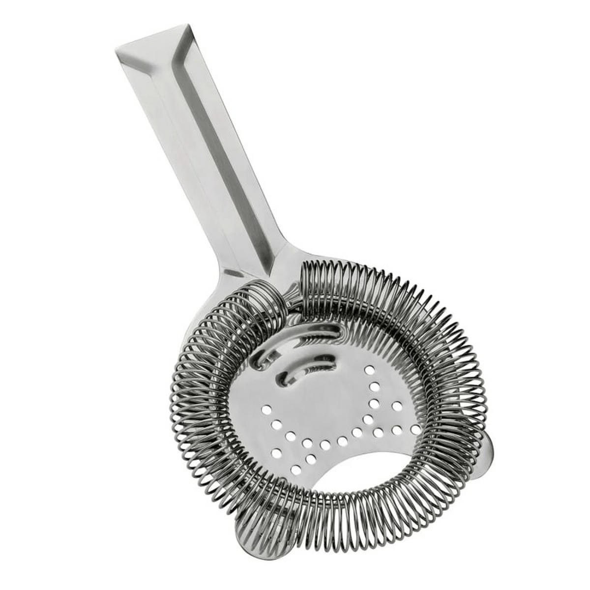 BARSIEB Hawthorne Strainer, PROFI, Edelstahl, 2 Ohren - Edelstahlfarben, Metall (10/19.2/2.3cm) - ich-zapfe