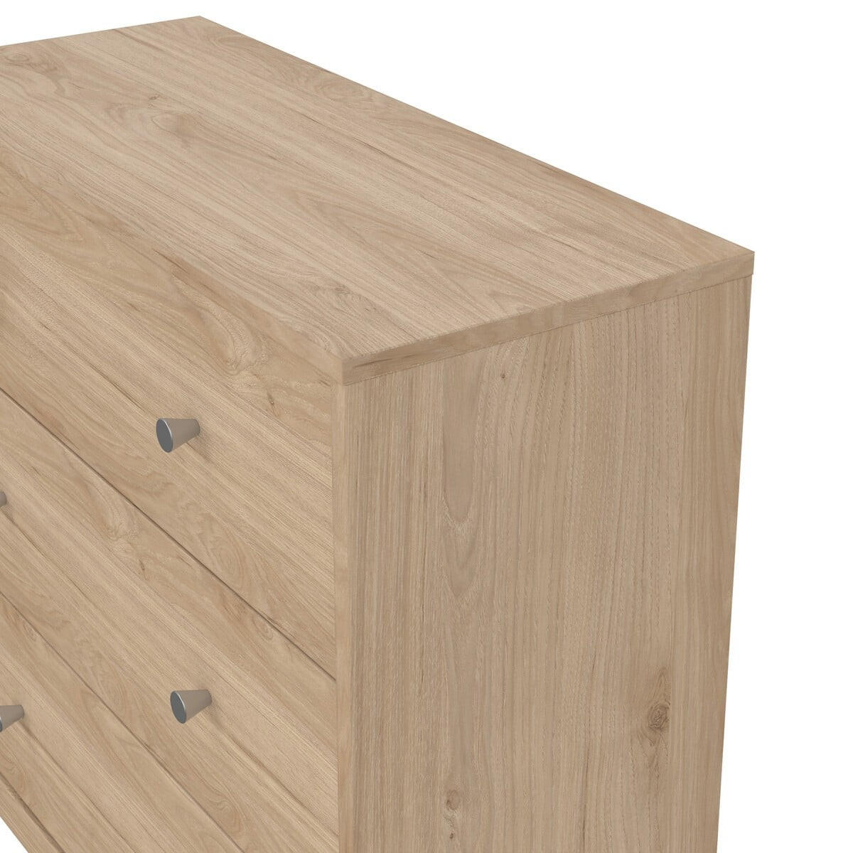 51. KOMMODE mit 3 Schubladen lise 72,4/30,1/68,3 cm - Apfelbaumfarben, Holzwerkstoff (30.1/68.3/72.4cm) - Calicosy