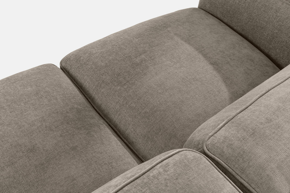 3-SITZER SOFA FUBBO, Beige - Beige, Holz/Holzwerkstoff (290/73/96cm) - KONSIMO®