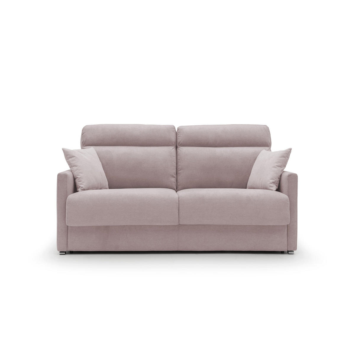 SCHLAFSOFA Margot - Rosa, Textil (156/102/97cm) - Divani.store