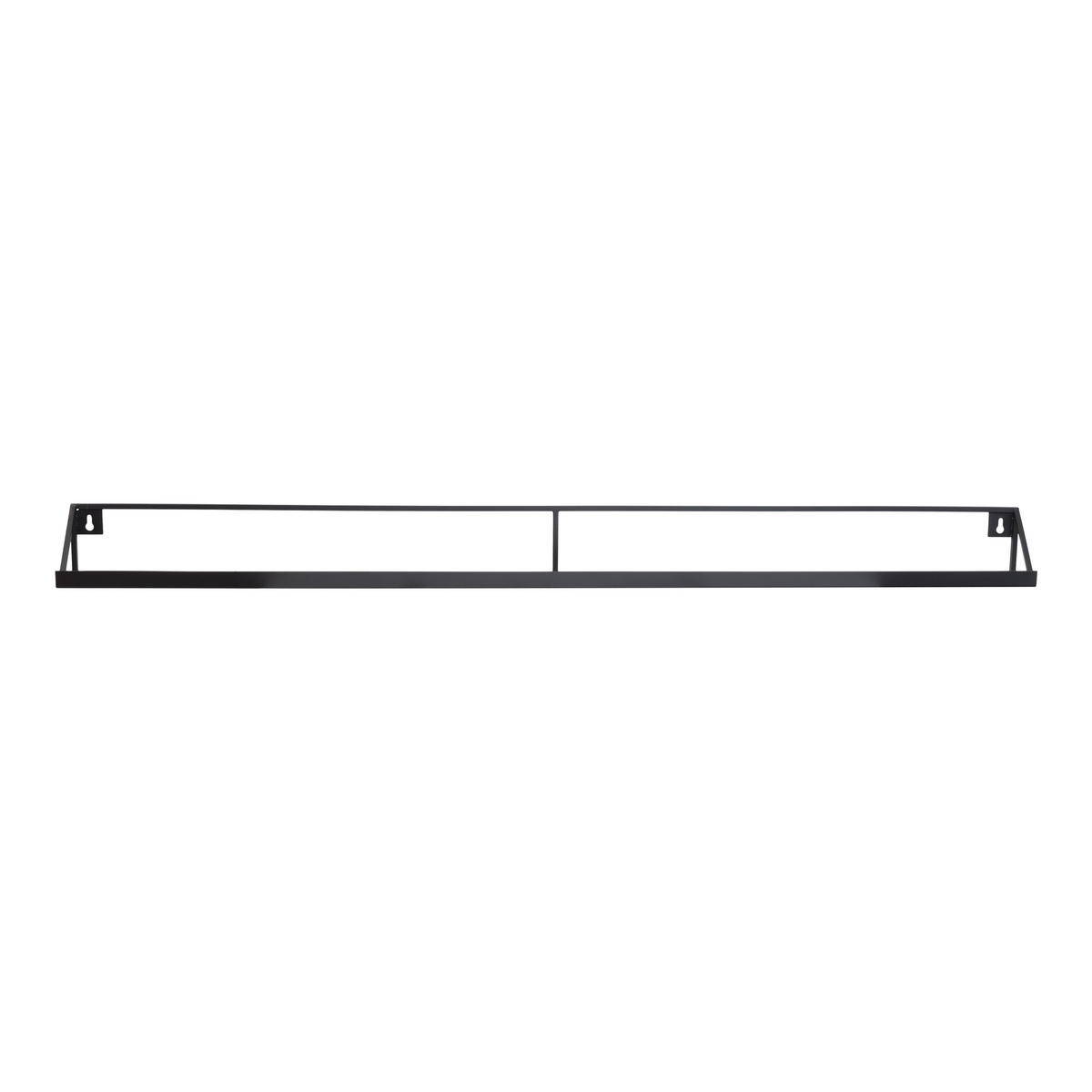 FOTORAHMENPLAN Foro Schwarz - Schwarz, Metall (110/8/8cm) - LOFT42
