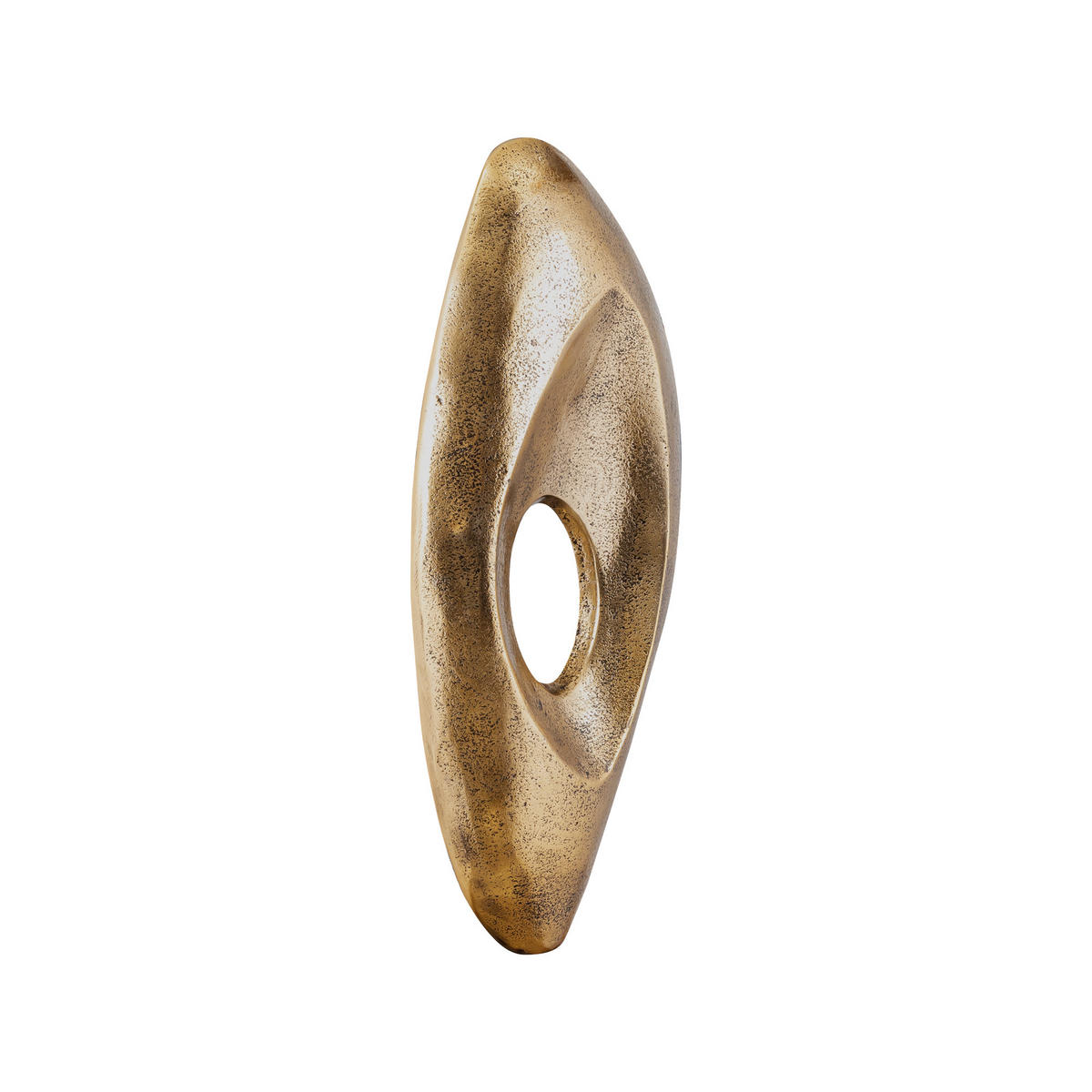 WANDPANEEL Kellaine Gold 19/4/43cm - Goldfarben, Metall (4/43/19cm) - PTMD Collection